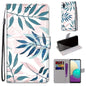 Coloured Drawing Cross Texture Horizontal Flip PU Leather Case with Holder & Card Slots & Wallet & Lanyard