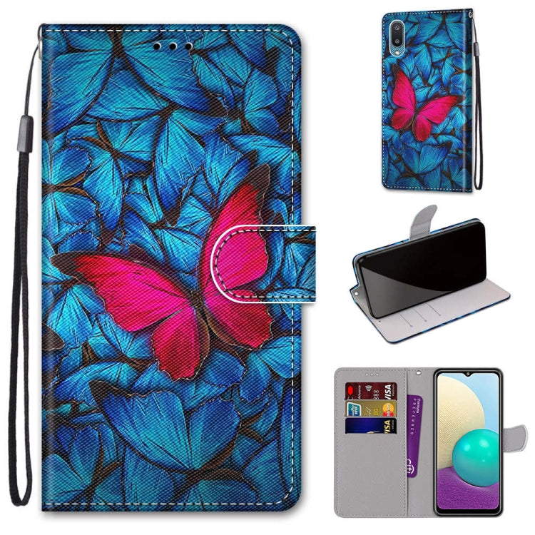Coloured Drawing Cross Texture Horizontal Flip PU Leather Case with Holder & Card Slots & Wallet & Lanyard