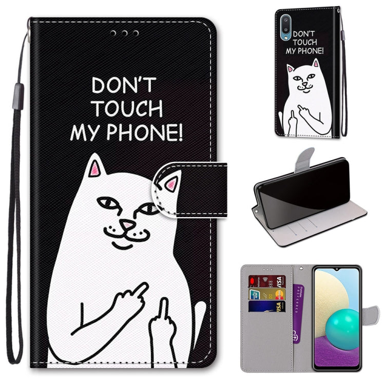 Coloured Drawing Cross Texture Horizontal Flip PU Leather Case with Holder & Card Slots & Wallet & Lanyard