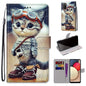 Coloured Drawing Cross Texture Horizontal Flip PU Leather Case with Holder & Card Slots & Wallet & Lanyard