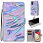 Coloured Drawing Cross Texture Horizontal Flip PU Leather Case with Holder & Card Slots & Wallet & Lanyard