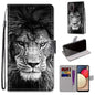 Coloured Drawing Cross Texture Horizontal Flip PU Leather Case with Holder & Card Slots & Wallet & Lanyard