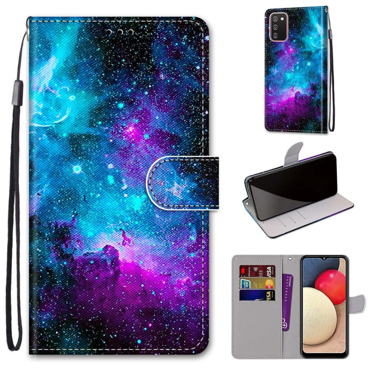 Coloured Drawing Cross Texture Horizontal Flip PU Leather Case with Holder & Card Slots & Wallet & Lanyard
