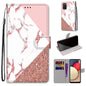 Coloured Drawing Cross Texture Horizontal Flip PU Leather Case with Holder & Card Slots & Wallet & Lanyard
