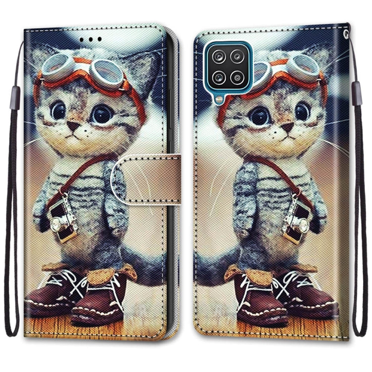 Coloured Drawing Cross Texture Horizontal Flip PU Leather Case with Holder & Card Slots & Wallet & Lanyard