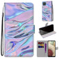 Coloured Drawing Cross Texture Horizontal Flip PU Leather Case with Holder & Card Slots & Wallet & Lanyard