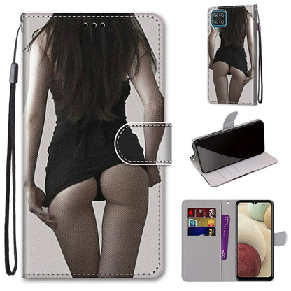 Coloured Drawing Cross Texture Horizontal Flip PU Leather Case with Holder & Card Slots & Wallet & Lanyard