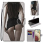 Coloured Drawing Cross Texture Horizontal Flip PU Leather Case with Holder & Card Slots & Wallet & Lanyard