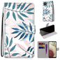 Coloured Drawing Cross Texture Horizontal Flip PU Leather Case with Holder & Card Slots & Wallet & Lanyard