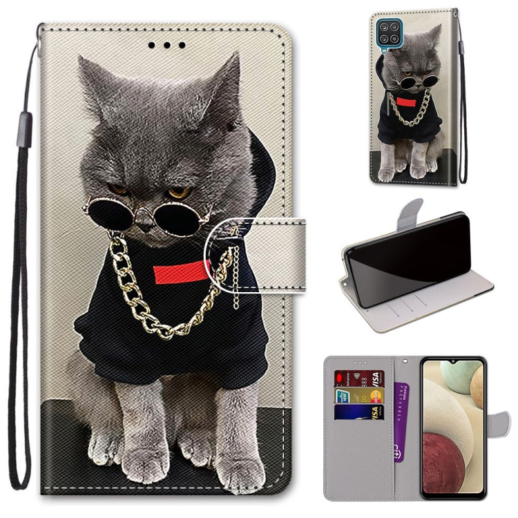 Coloured Drawing Cross Texture Horizontal Flip PU Leather Case with Holder & Card Slots & Wallet & Lanyard