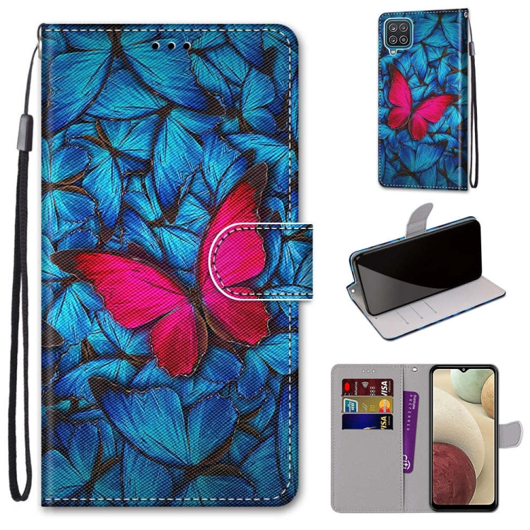 Coloured Drawing Cross Texture Horizontal Flip PU Leather Case with Holder & Card Slots & Wallet & Lanyard