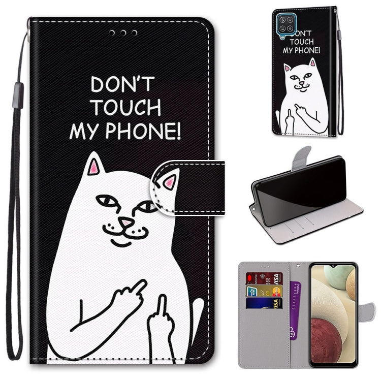 Coloured Drawing Cross Texture Horizontal Flip PU Leather Case with Holder & Card Slots & Wallet & Lanyard