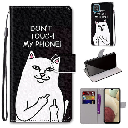 Coloured Drawing Cross Texture Horizontal Flip PU Leather Case with Holder & Card Slots & Wallet & Lanyard