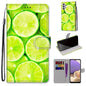 Coloured Drawing Cross Texture Horizontal Flip PU Leather Case with Holder & Card Slots & Wallet & Lanyard