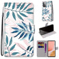 Coloured Drawing Cross Texture Horizontal Flip PU Leather Case with Holder & Card Slots & Wallet & Lanyard