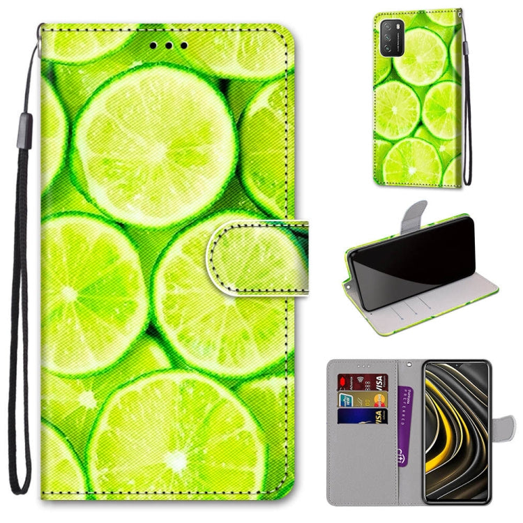 Coloured Drawing Cross Texture Horizontal Flip PU Leather Case with Holder & Card Slots & Wallet & Lanyard