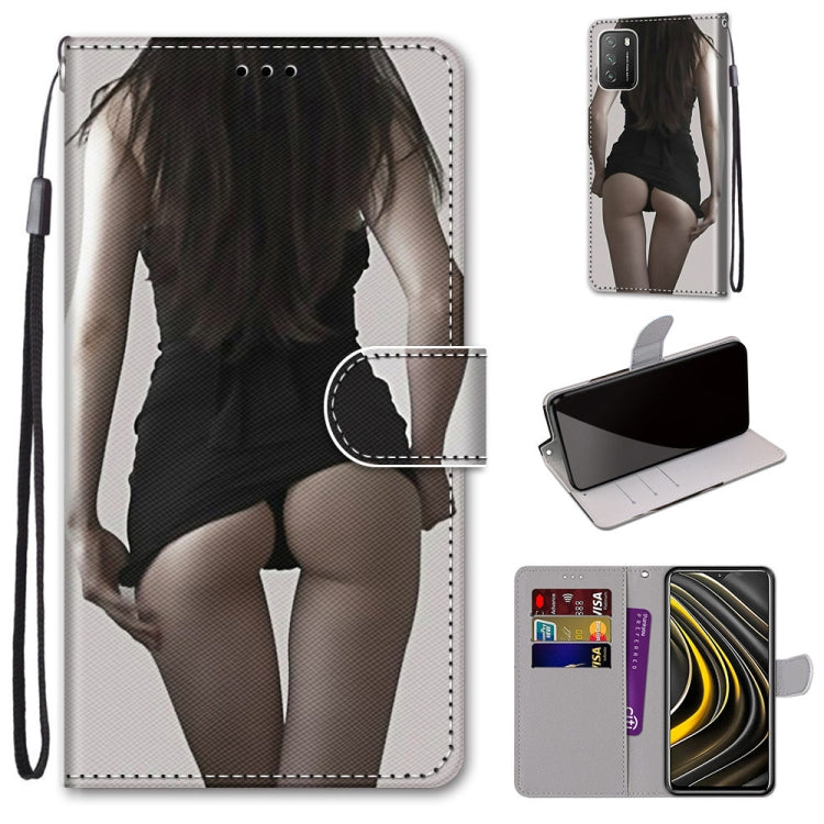Coloured Drawing Cross Texture Horizontal Flip PU Leather Case with Holder & Card Slots & Wallet & Lanyard