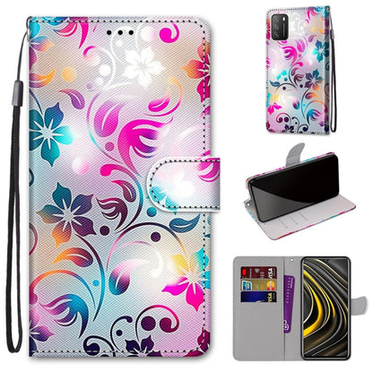 Coloured Drawing Cross Texture Horizontal Flip PU Leather Case with Holder & Card Slots & Wallet & Lanyard