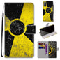 Coloured Drawing Cross Texture Horizontal Flip PU Leather Case with Holder & Card Slots & Wallet & Lanyard
