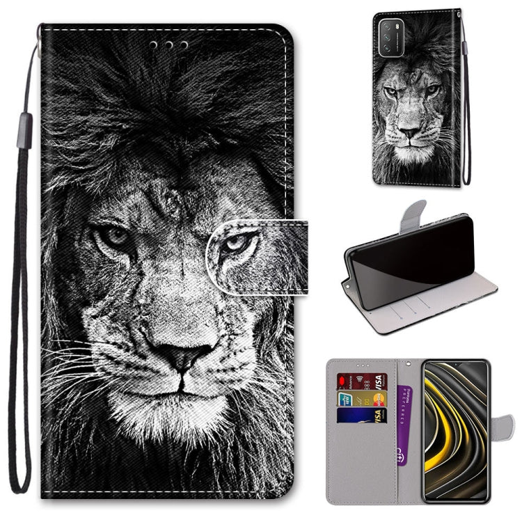 Coloured Drawing Cross Texture Horizontal Flip PU Leather Case with Holder & Card Slots & Wallet & Lanyard