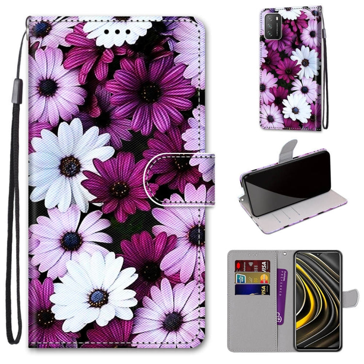 Coloured Drawing Cross Texture Horizontal Flip PU Leather Case with Holder & Card Slots & Wallet & Lanyard