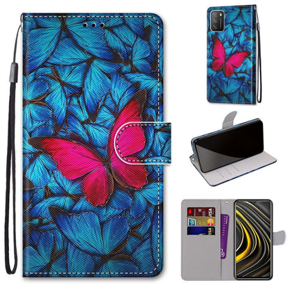 Coloured Drawing Cross Texture Horizontal Flip PU Leather Case with Holder & Card Slots & Wallet & Lanyard