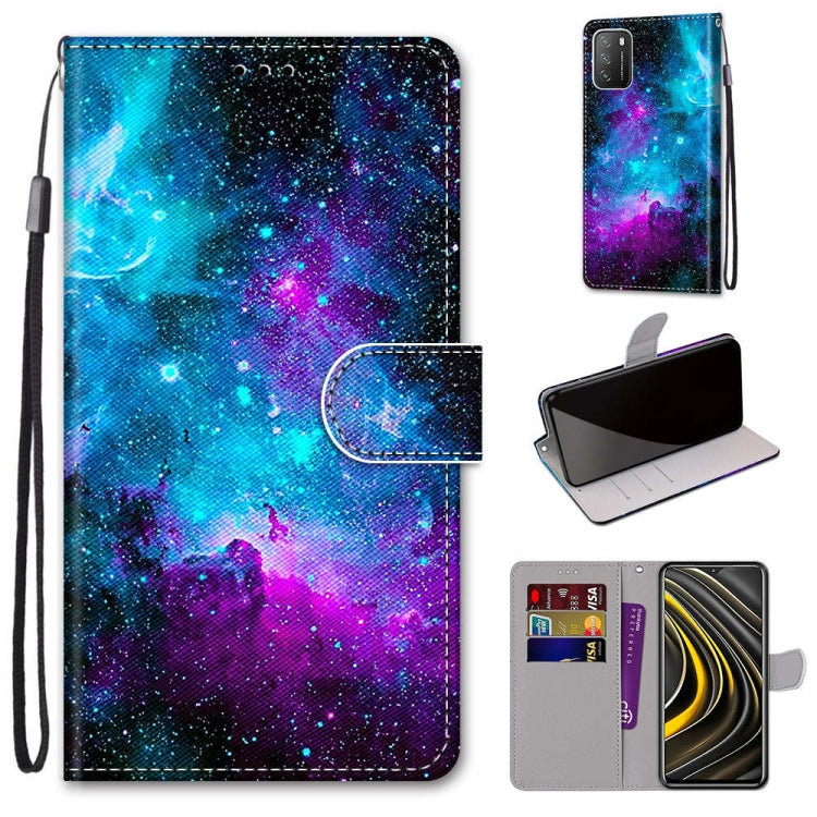 Coloured Drawing Cross Texture Horizontal Flip PU Leather Case with Holder & Card Slots & Wallet & Lanyard