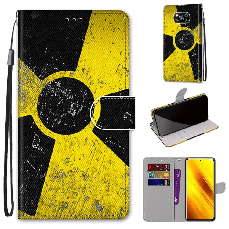 Coloured Drawing Cross Texture Horizontal Flip PU Leather Case with Holder & Card Slots & Wallet & Lanyard