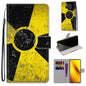 Coloured Drawing Cross Texture Horizontal Flip PU Leather Case with Holder & Card Slots & Wallet & Lanyard