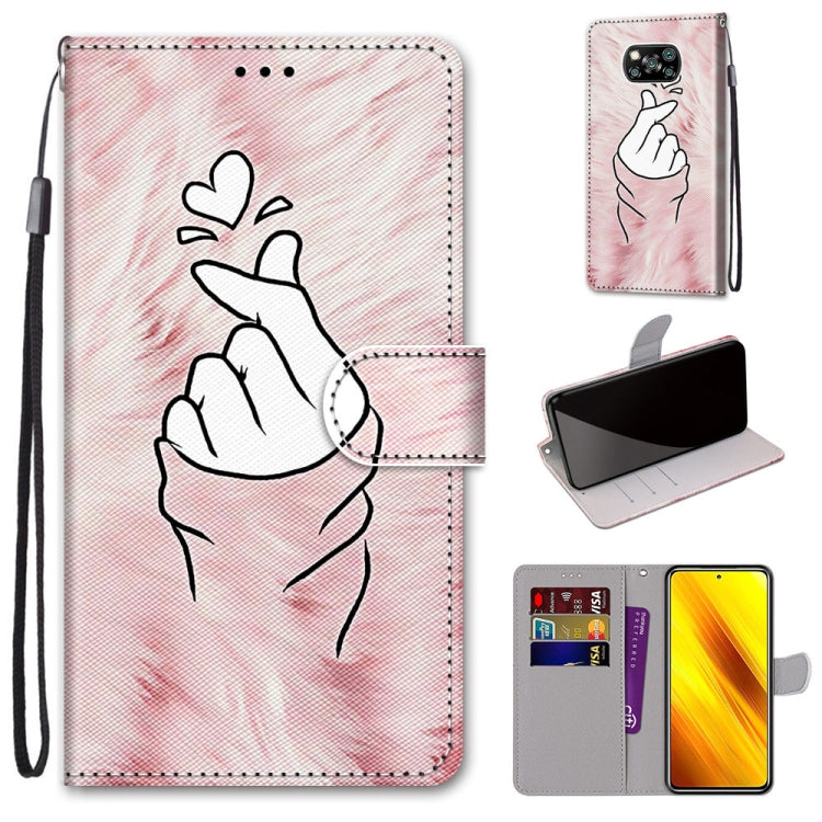 Coloured Drawing Cross Texture Horizontal Flip PU Leather Case with Holder & Card Slots & Wallet & Lanyard