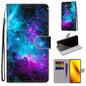 Coloured Drawing Cross Texture Horizontal Flip PU Leather Case with Holder & Card Slots & Wallet & Lanyard