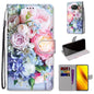 Coloured Drawing Cross Texture Horizontal Flip PU Leather Case with Holder & Card Slots & Wallet & Lanyard