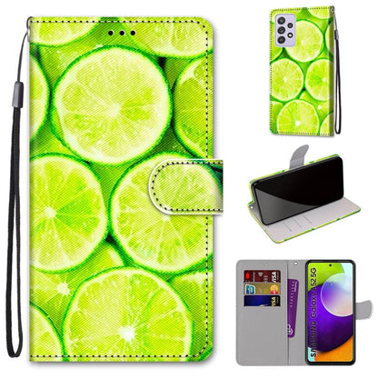 Coloured Drawing Cross Texture Horizontal Flip PU Leather Case with Holder & Card Slots & Wallet & Lanyard