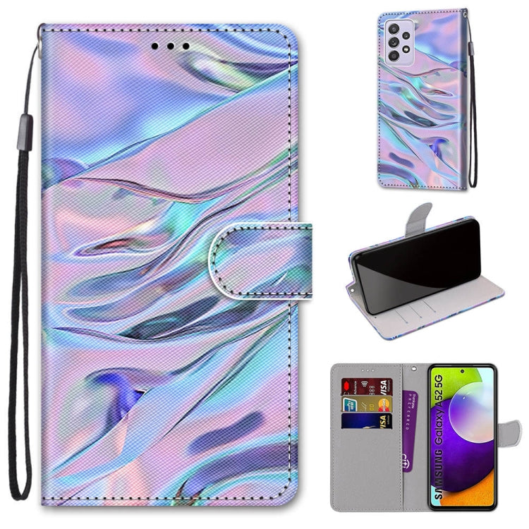 Coloured Drawing Cross Texture Horizontal Flip PU Leather Case with Holder & Card Slots & Wallet & Lanyard