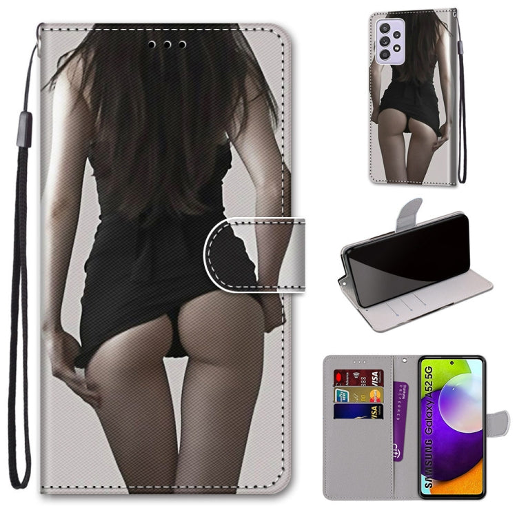 Coloured Drawing Cross Texture Horizontal Flip PU Leather Case with Holder & Card Slots & Wallet & Lanyard