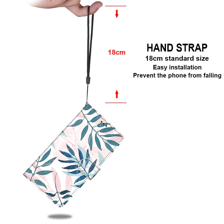 Coloured Drawing Cross Texture Horizontal Flip PU Leather Case with Holder & Card Slots & Wallet & Lanyard