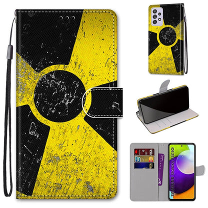 Coloured Drawing Cross Texture Horizontal Flip PU Leather Case with Holder & Card Slots & Wallet & Lanyard