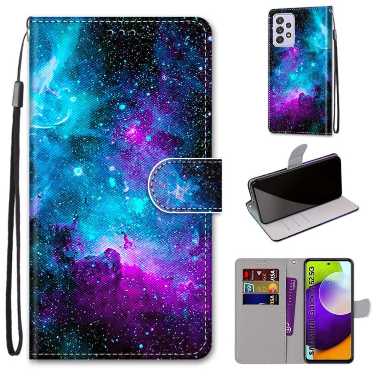 Coloured Drawing Cross Texture Horizontal Flip PU Leather Case with Holder & Card Slots & Wallet & Lanyard