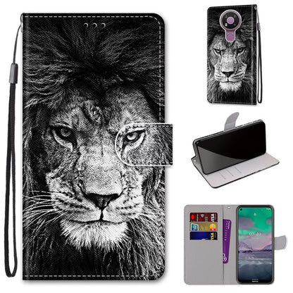 Coloured Drawing Cross Texture Horizontal Flip PU Leather Case with Holder & Card Slots & Wallet & Lanyard
