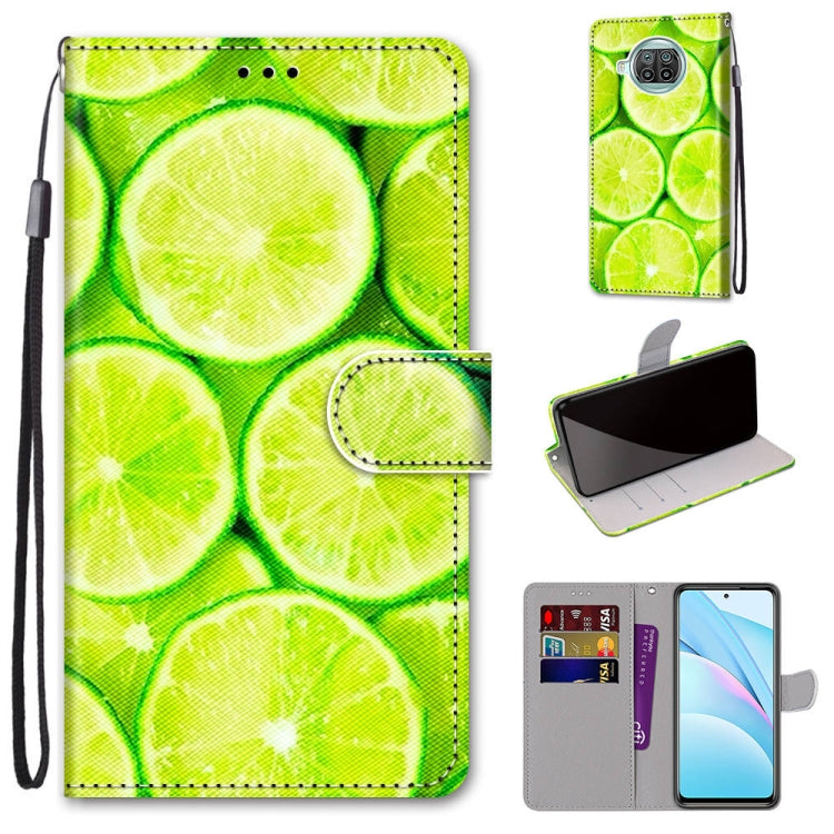 Coloured Drawing Cross Texture Horizontal Flip PU Leather Case with Holder & Card Slots & Wallet & Lanyard