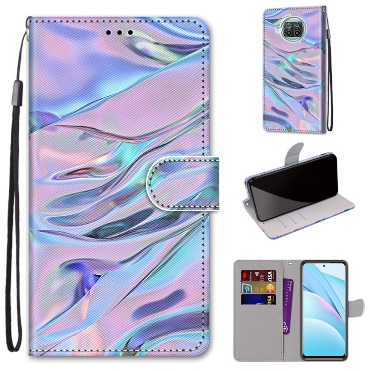 Coloured Drawing Cross Texture Horizontal Flip PU Leather Case with Holder & Card Slots & Wallet & Lanyard