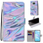 Coloured Drawing Cross Texture Horizontal Flip PU Leather Case with Holder & Card Slots & Wallet & Lanyard