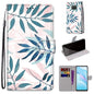 Coloured Drawing Cross Texture Horizontal Flip PU Leather Case with Holder & Card Slots & Wallet & Lanyard