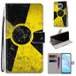 Coloured Drawing Cross Texture Horizontal Flip PU Leather Case with Holder & Card Slots & Wallet & Lanyard
