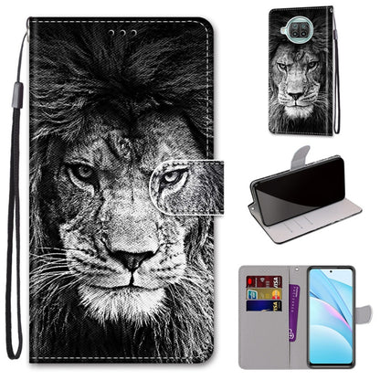 Coloured Drawing Cross Texture Horizontal Flip PU Leather Case with Holder & Card Slots & Wallet & Lanyard