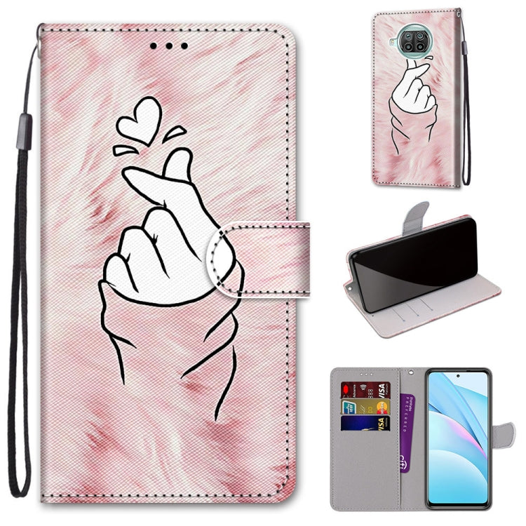 Coloured Drawing Cross Texture Horizontal Flip PU Leather Case with Holder & Card Slots & Wallet & Lanyard