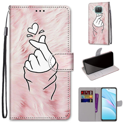 Coloured Drawing Cross Texture Horizontal Flip PU Leather Case with Holder & Card Slots & Wallet & Lanyard
