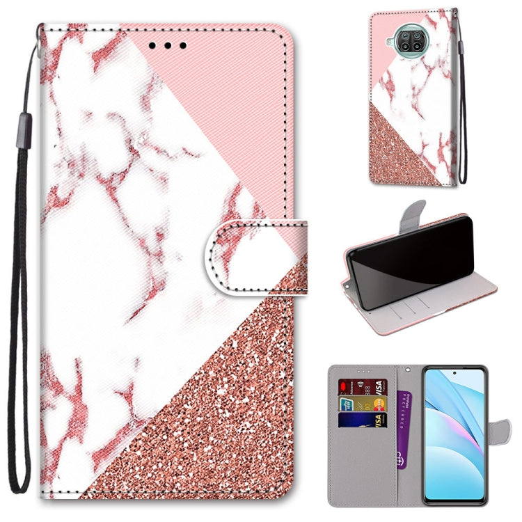 Coloured Drawing Cross Texture Horizontal Flip PU Leather Case with Holder & Card Slots & Wallet & Lanyard