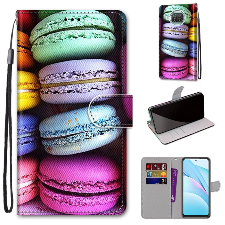 Coloured Drawing Cross Texture Horizontal Flip PU Leather Case with Holder & Card Slots & Wallet & Lanyard