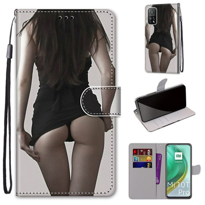 Coloured Drawing Cross Texture Horizontal Flip PU Leather Case with Holder & Card Slots & Wallet & Lanyard